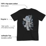 T-shirt To Match Jordan 7 Chambray - TRAP Graphic Features