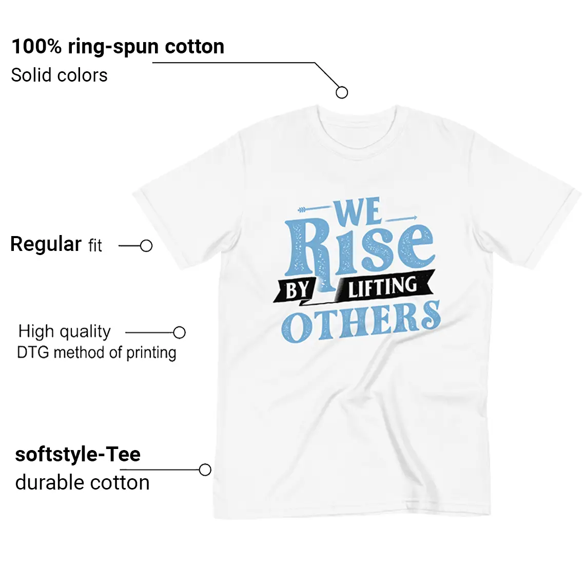 UNC Toe Jordan 1 Shirt - We Rise Graphic Features