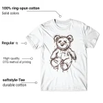 Funny Teddy Bear Shirt To Match Nike Dunk Cacao Wow Features