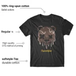Jordan 1 Palomino Shirt Outfit Dripping Bear Graphic Features