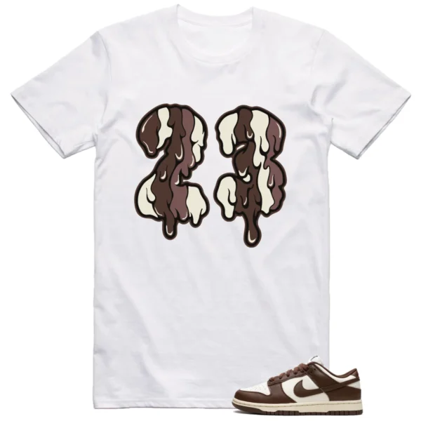 Nike Dunk Low Cacao Wow Shirt Dripping 23
