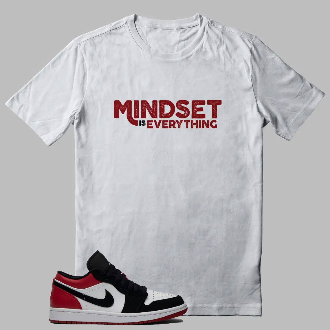 T-shirt For Jordan 1 Black Toe - Mindset Graphic