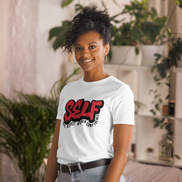 Jordan 4 Red Cement Self Love Graphic T-shirt For Women