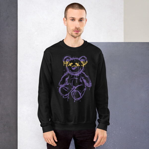 Jordan 12 Field Purple Bear Sweatshirt For Men