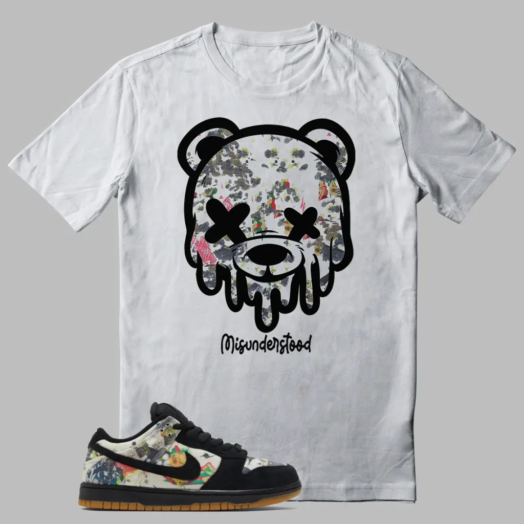 Nike Supreme Rammellzee Shirt Dripping Bear Graphic - LitGoat