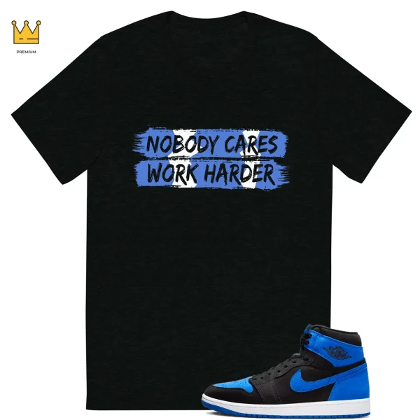 Royal Reimagined Matching Shirt - NoBody Cares Graphic