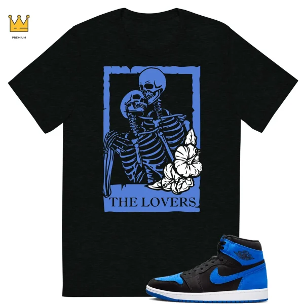 T-shirt for Jordan 1 Royal Reimagined Match The Lovers