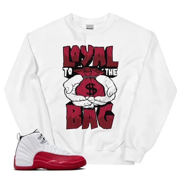 Loyal Bag Sweater Match Jordan 12 Cherry