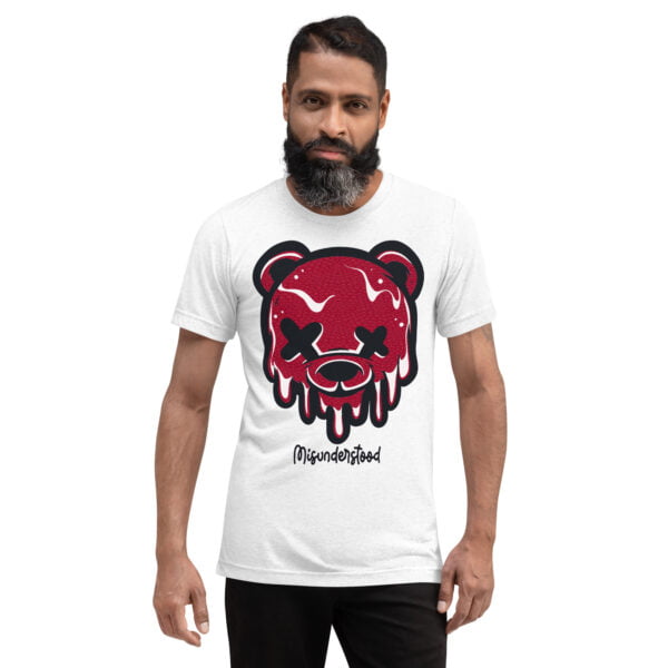 Dripping Bear T-shirt Match Jordan 12 Retro Cherry - Men