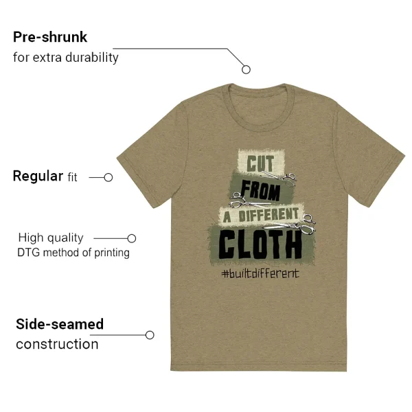 CLOTH T-shirt Match Jordan 4 Craft Medium Olive Features