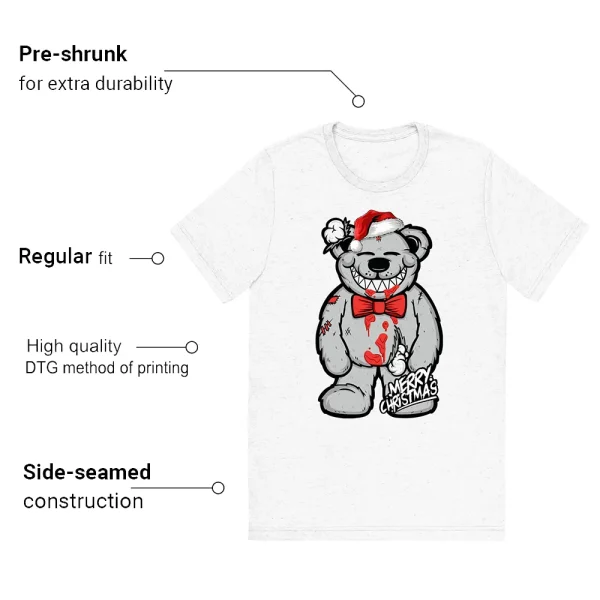 Mac Attack Travis Scott LitGoat T-shirt Christmas Bear Graphic - Features