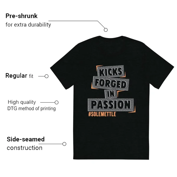 Passion Kicks T-shirt Match Jordan 3 Fear Outfit Features