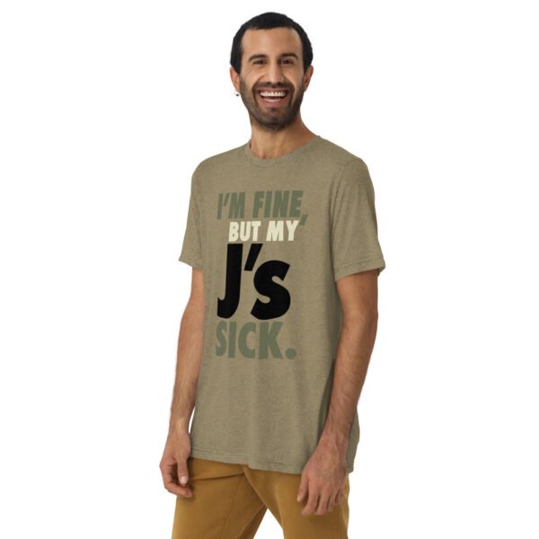 Sick J's T-shirt Match Jordan 4 Craft Medium Olive - Men