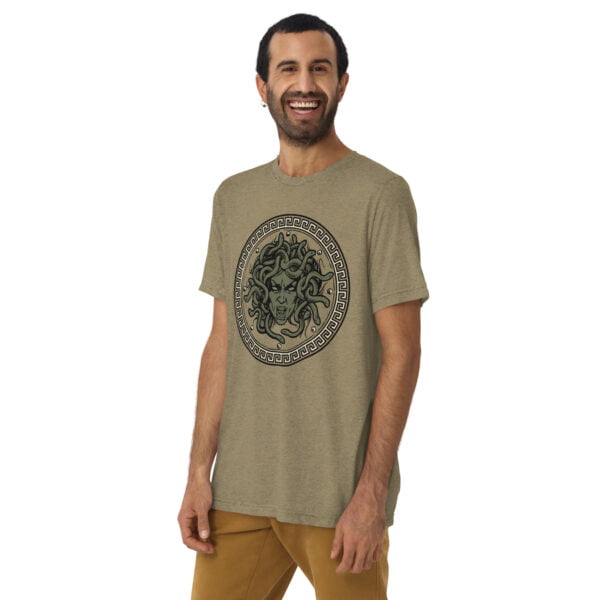 Medusa T-shirt Match Jordan 4 Craft Olive Outfit - Men
