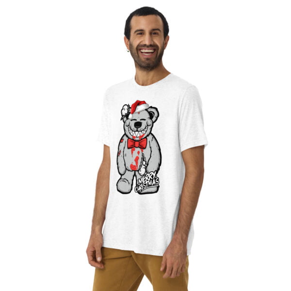 Mac Attack Travis Scott LitGoat T-shirt Christmas Bear Graphic - Men