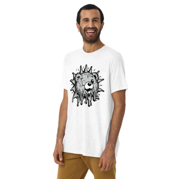 Mac Attack Travis LitGoat T-Shirt - Dripping Bear Graphic - Men
