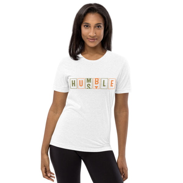 Hustle Humble T-shirt to match Jordan 1 Celadon - Women