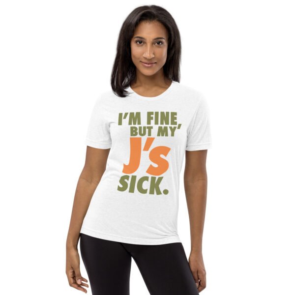 Sick J's T-shirt to match Jordan 1 Celadon Outfit - Women