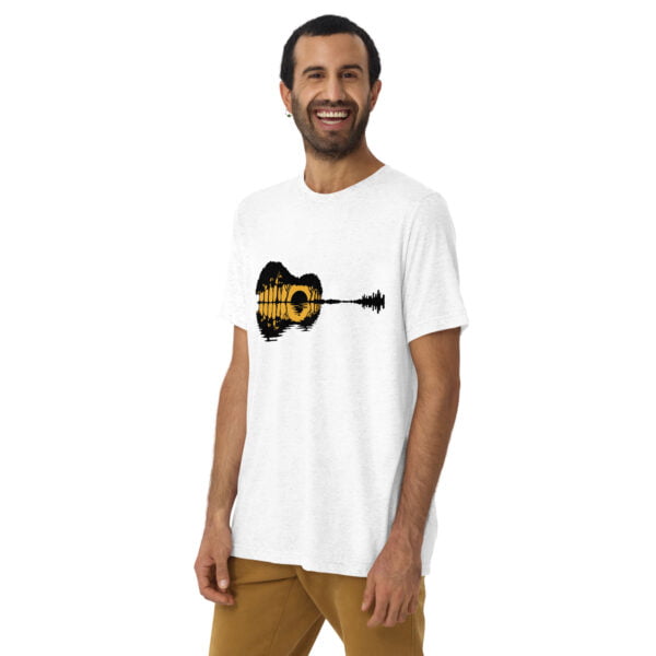 Guitar T-shirt to match Jordan 1 Yellow Ochre - Men