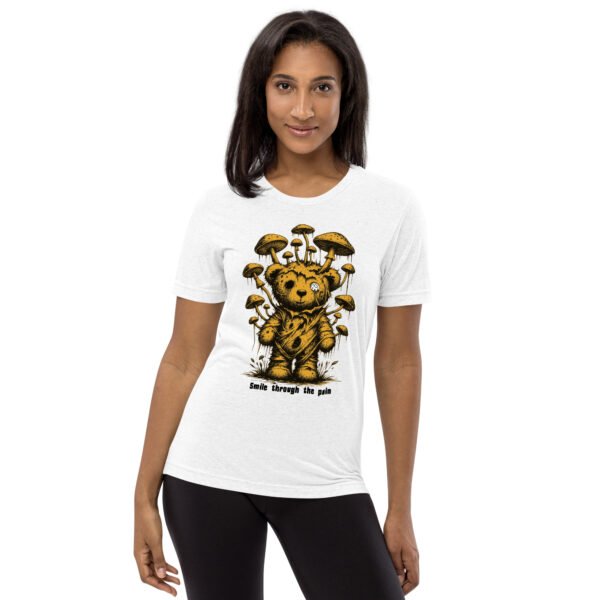 Mushroom Bear T-shirt to match Jordan 1 Yellow Ochre - Women