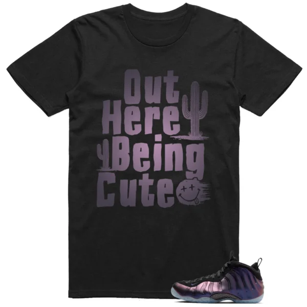 Nike Foamposite One Eggplant 2024 Shirt Being Cute Graphic