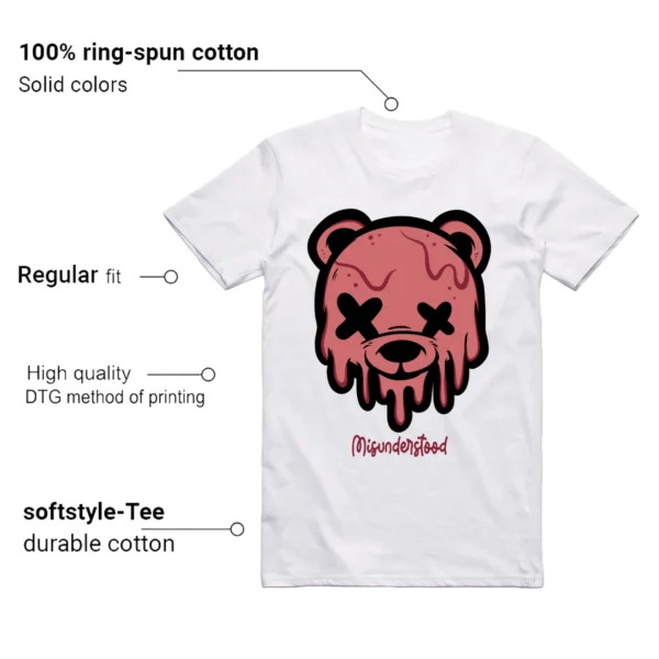 Nike Dunk Low Valentine's Day T-shirt Match Dripping Bear - Features