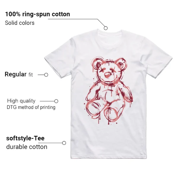 Nike Dunk Low Valentine's Day T-shirt Match Drip Bear - Features