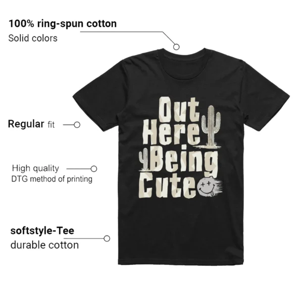 Yeezy Quantum Mist Slate Shirt Being Cute Graphic - Image 4