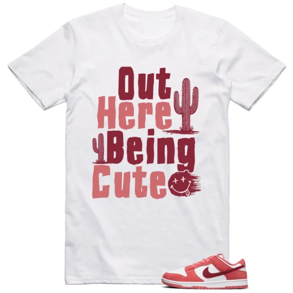 Nike Dunk Low Valentine's Day T-shirt Match Being Cute