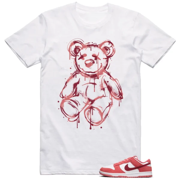 Nike Dunk Low Valentine's Day T-shirt Match Drip Bear