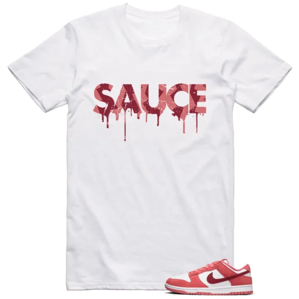 Nike Dunk Low Valentine's Day T-shirt Match Dripping SAUCE