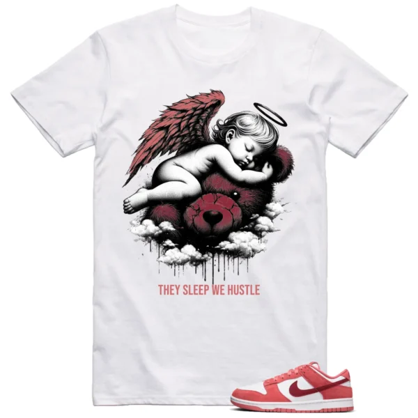 Nike Dunk Low Valentine's Day T-shirt Match We Hustle