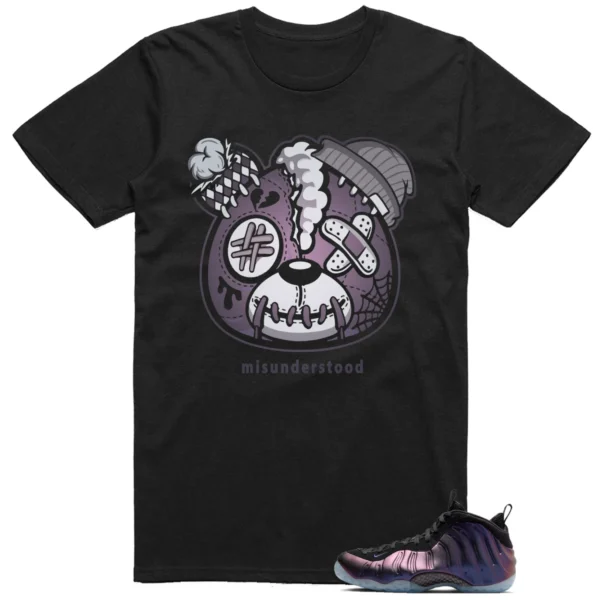 Nike Foamposite One Eggplant 2024 Shirt Teddy Bear Graphic