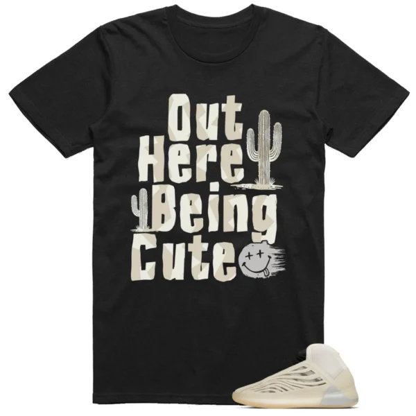 Yeezy Quantum Mist Slate Shirt Being Cute Graphic