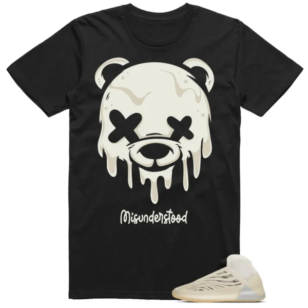 Yeezy Quantum Mist Slate Shirt Drippy Bear Graphic