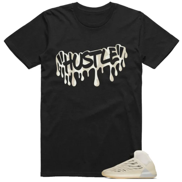 Yeezy Quantum Mist Slate Shirt Hustle Graphic