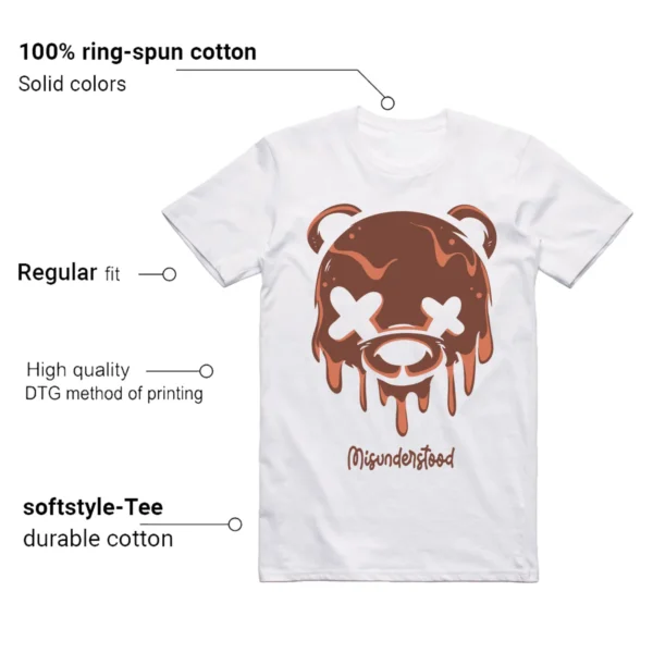 Drippy Bear T-shirt To Match Dusted Clay 1s