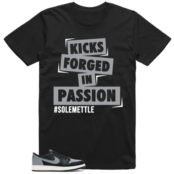Jordan 1 Low OG Shadow Shirt Kicks Passion Graphic