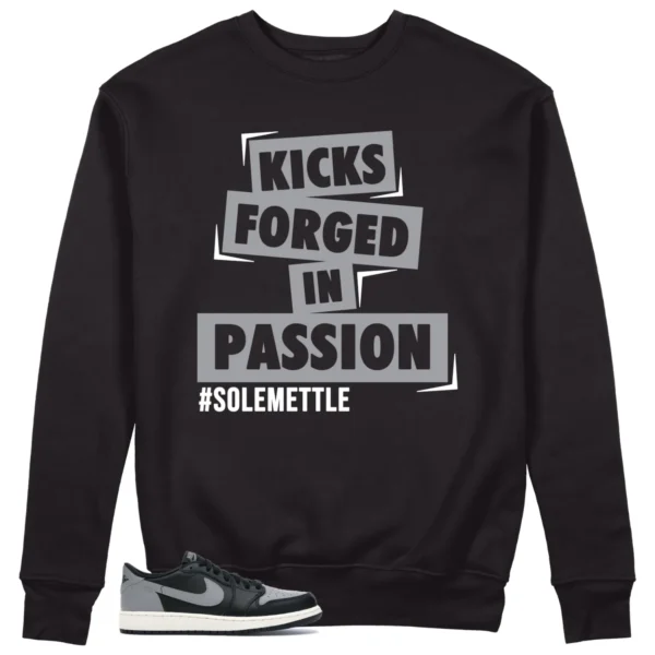 Jordan 1 Low Shadow Sweatshirt Kicks Passion Graphic