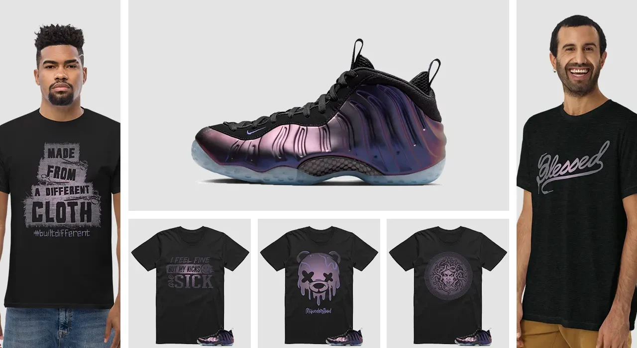 Shirts to match hot sale eggplant foamposites