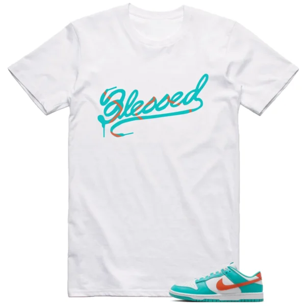 Nike Dunk Low Miami Dolphins Shirt Blessed Graphic