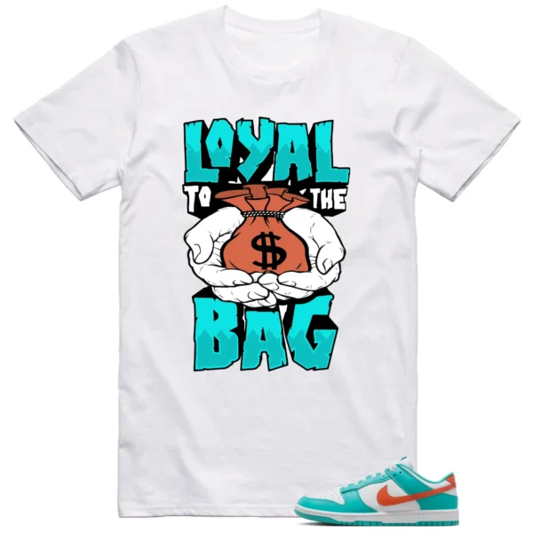 Nike Dunk Low Miami Dolphins Shirt Money Loyalty Graphic