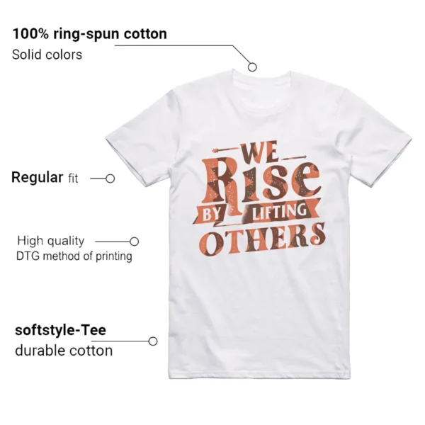 We Rise T-shirt To Match Dusted Clay 1s