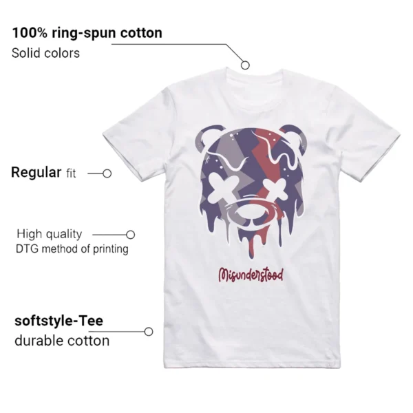 Drippy Bear T-shirt to Match Nike Dunk Low Plum