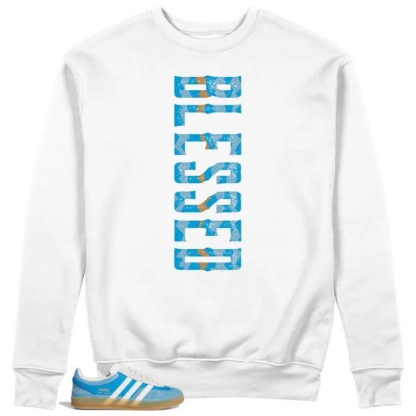 Adidas Gazelle Indoor Sweatshirt Blessed Graphic