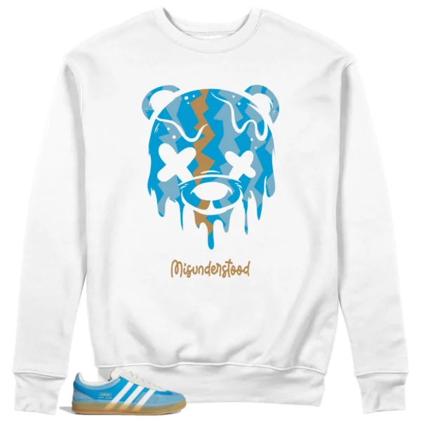 Adidas Gazelle Indoor Sweatshirt Drippy Bear Graphic