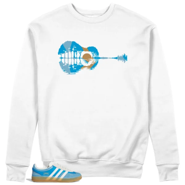 Adidas Gazelle Indoor Sweatshirt Guitar Graphic