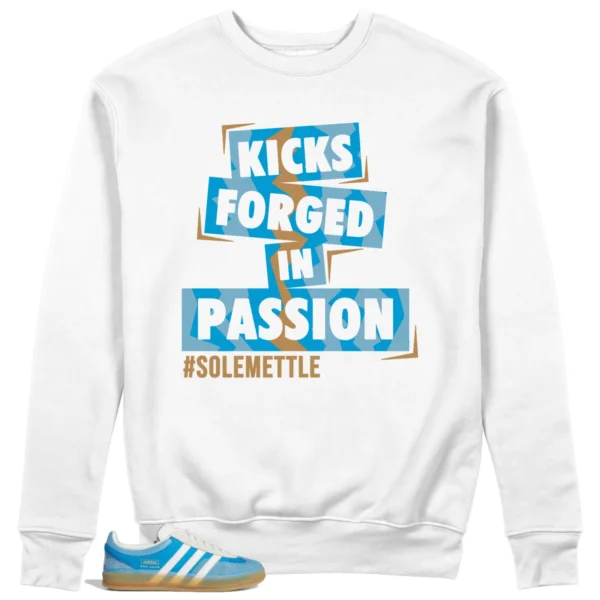 Adidas Gazelle Indoor Sweatshirt Kicks Passion Graphic