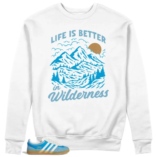 Adidas Gazelle Indoor Sweatshirt Wilderness Graphic