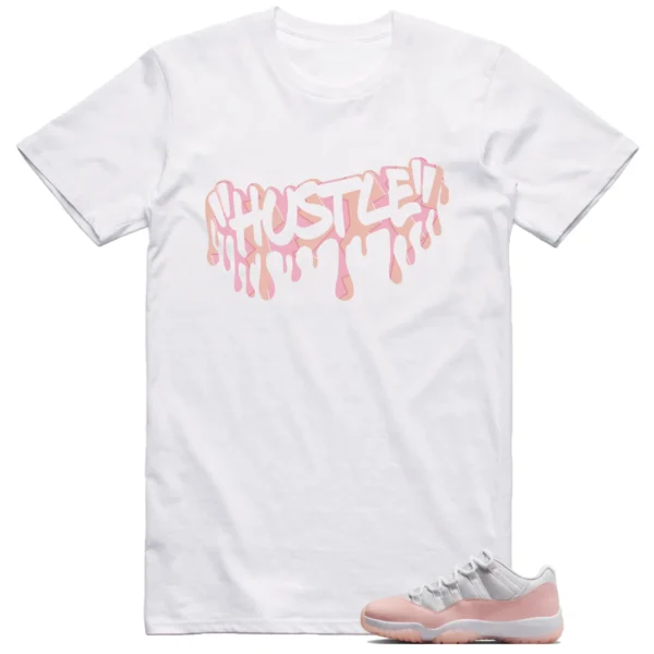 Jordan 11 Low Legend Pink Shirt Hustle Graphic